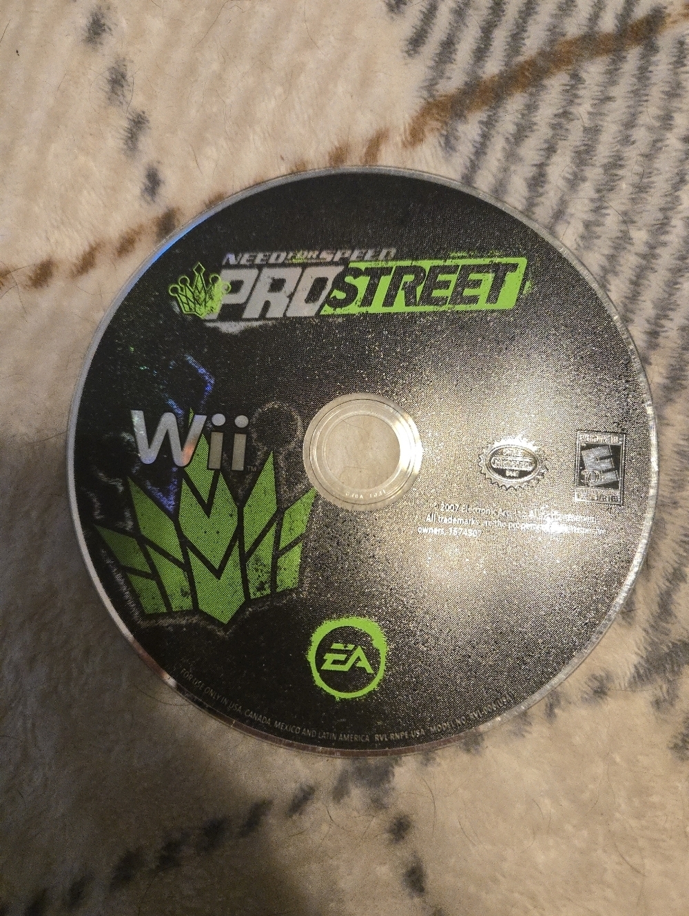 Need for Speed: ProStreet Nintendo Wiii Disc Only